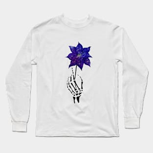 Flower and bones Long Sleeve T-Shirt